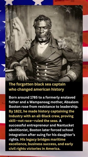 The forgotten black sea captain who changed american history #shorts