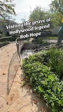 Visiting the grave of Bob Hope #shorts
