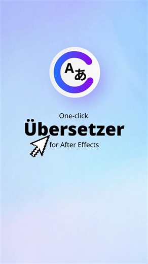 NEW: Cult Translator. Built for multilingual video workflows: automatic text-layer translation directly inside AE, with no third-party tools, no spreadsheets, and no manual copy-paste. Preserves styling and improves accuracy with context inputs. https://aescripts.com/cult-translator/ #aftereffects #aescripts | aescripts
