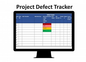 Project Testing Defect Tracker (bug Tracker) (excel) PMI APM PRINCE2 - Etsy