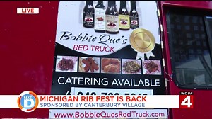 Breaking news from WDIV Local 4 / ClickOnDetroit The Rib Masters have arrived! Michigan Rib Fest starts FRIDAY! Celebrate the 4th of July weekend at Canterbury Village! www.MichiganRibFest.com | Canterbury Village | Facebook