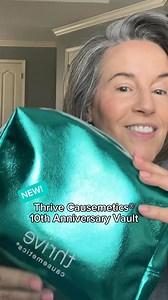 CELEBRATE 10 YEARS OF IMPACT with Thrive Causemetics® NEW LIMITED EDITION 10th Anniversary Collection! This capsule collection is inspired by a decade of their best sellers. 🩵 | Thrive Causemetics