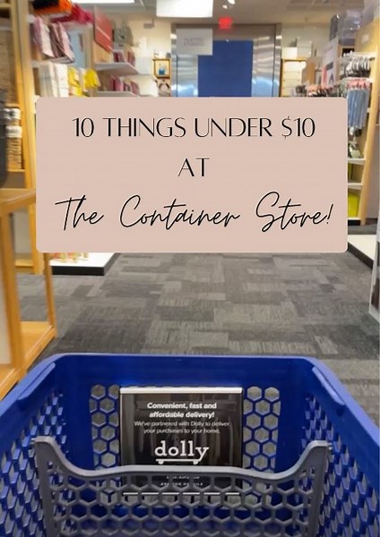 Looking for organizing solutions for less? You will want to stock up on these 10 items that are under $10 dollars! 🛒💙 Video by #TheContainerStoreOrganizer Spaces By Emily. SHOP: https://container.store/3UzvSLS at #TheContainerStore | The Container Store