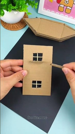 DIY Miniature Boat from Cardboard | Fun & Easy Craft Idea #diy #papercrafts #cardboardcraft
