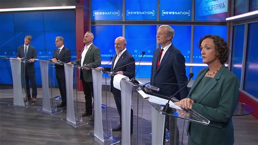California's top governor candidates face off on the debate stage