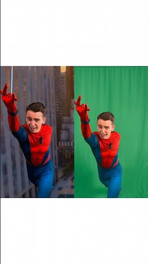 TUTORIAL OF MILES MORALES SPIDERMAN TREND 🕸️💥 #shorts #spiderman #spiderverse