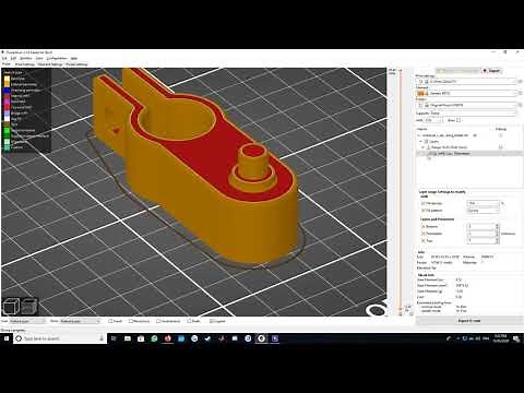 Custom 3D printing infill settings in PrusaSlicer.