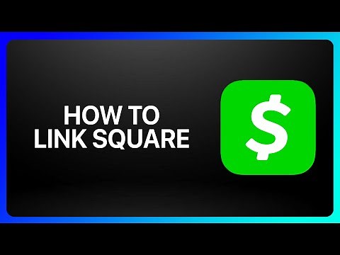How To Link Square To Cash App Tutorial