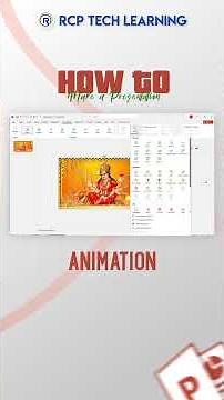 PowerPoint Festival Presentation Tutorial Hindi 2025 | Mata Rani Presentation Design Step by Step