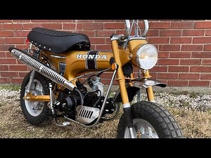 Final build video - $500 Honda CT70