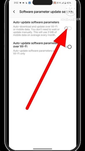|| How to turn on auto update software parameters || #techlavi #youtubeshorts #shorts #mobile