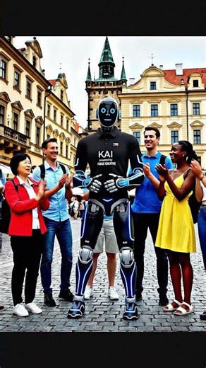 The first Humanoid Robot developed in the Czech Republic. Let's dance! #humanoidrobot