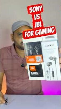 Best Wired Earphone for Gaming & Music 🎧 Sony MDR-EX255AP vs JBL C100SI