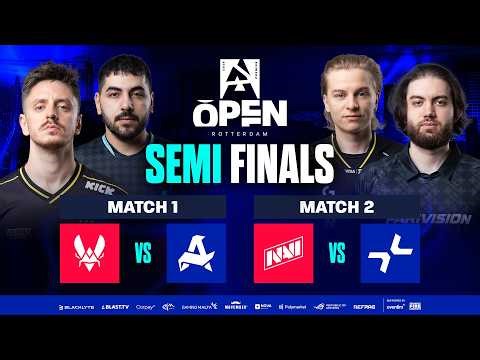 BLAST Open Rotterdam 2026, Semi-Finals - Vitality vs Aurora, NAVI vs PARIVISION