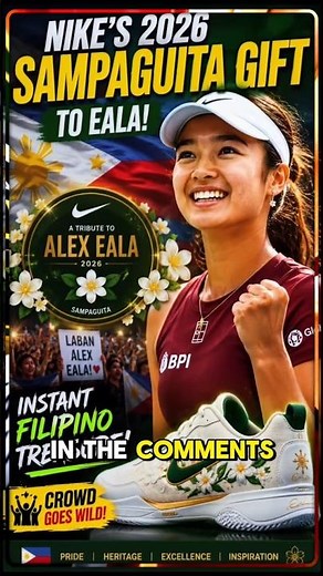 Nike's Stunning Sampaguita Tribute to Alex Eala Leaves Filipino Fans Emotional