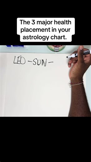 3 Major Health Placements in Your Astrology Chart