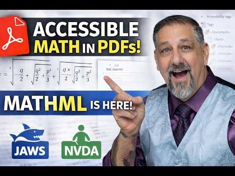 Math in a PDF is now possible!
