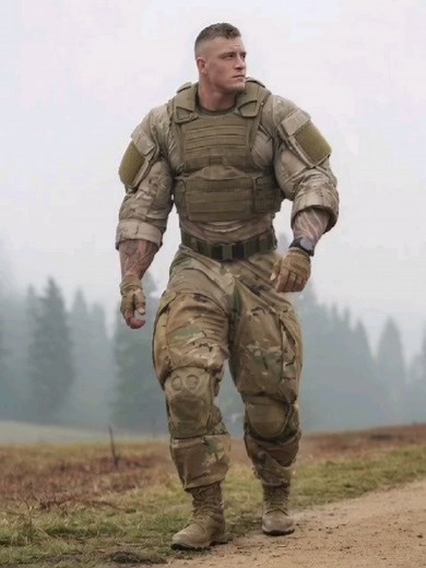 AI Muscle Guys on Instagram: "Eric in action 🎖️🪖 #muscle #bodybuilder #bodybuilding #aiart #muscleart #strength #jock #ifbbpro #youngmuscle #stud #college #military #militarymuscle #gains #physique #calisthenics #weightlifting"