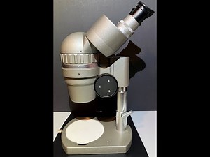 Olympus SZ-III Stereo Microscope tear down, service and rebuild.