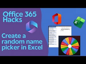 Create a Random Name Picker in Excel