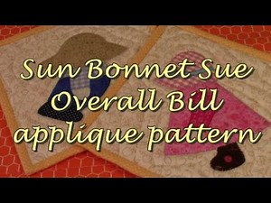 Sun Bonnet Sue Overall Bill