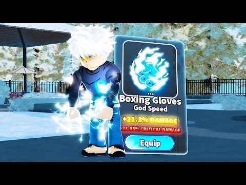 I Became GODSPEED Killua Zoldyck in Roblox Fight In A School