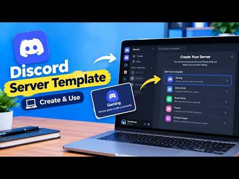 How to create and use discord server template