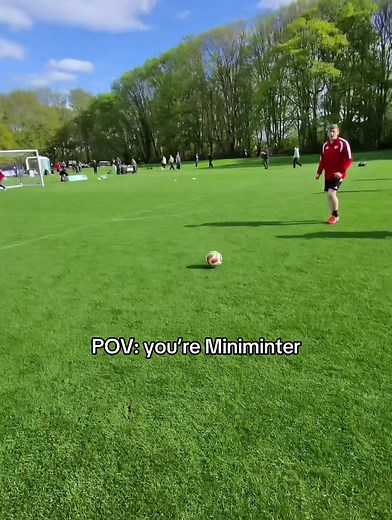 Why bro good at everything? 😭 #miniminter #sidemen #sidemencharitymatch #football #goal