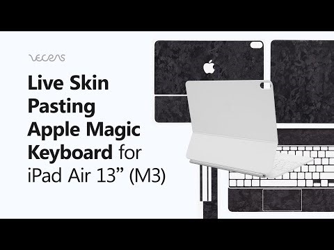 How to Apply Skin on Apple Magic Keyboard for iPad Air 13" (M3) | VecRas