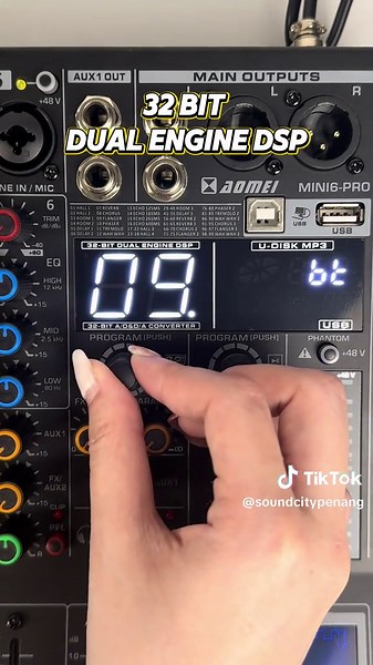 🎧 Unleash Pro Sound in Your Pocket! 🔥 The AOMEI Mini 6 Pro is the ultimate compact mixer for streamers, podcasters and musicians. Clean sound, zero hassle. Grab yours now! 🛒✨ #audiogear #contentcreatortools #minimixer #techtok #soundcity