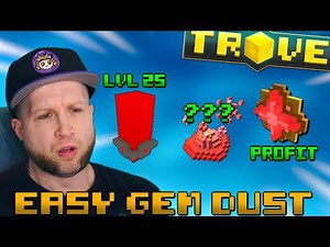 TROVE INFINITE GEM DUST GUIDE! Best Way to Get Gem Sparks to MAX OUT Gems in Trove (2025)
