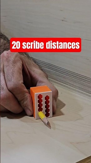 Compact Scribe Tool YOU NEED! #bitchinscribetools #diy #cabinetmaker #diy #carpentry #wood