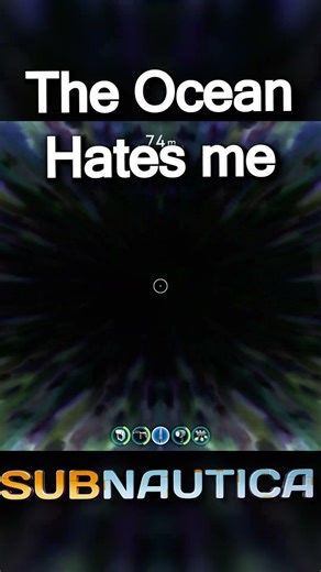 in Subnautica.. Fish really hate you! #shorts #subnautica