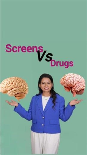Screens vs Drugs: Kids’ Brain Addiction Explained | Dr Swetha Reddy#parentingtips