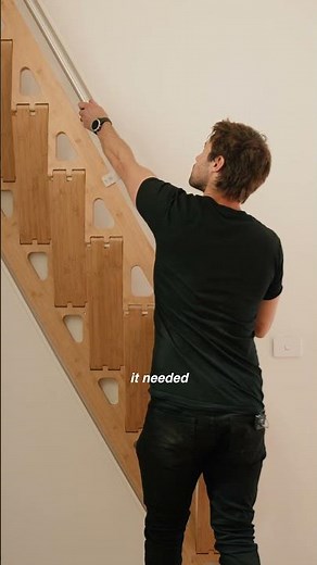 Custom Bcompact Folding Ladder: Space-Saving Design for Miller Building Co’s Unique Build!