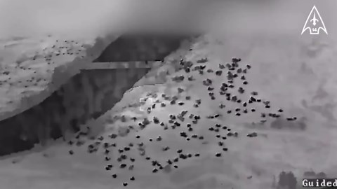 Ukrainian HIMARS Strike Destroys Russian Pontoon Bridge