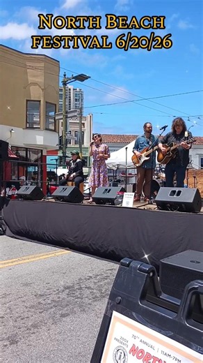 SF NORTH BEACH FESTIVAL - GUTTER SWAN 6/20/26 #fyp #northbeach