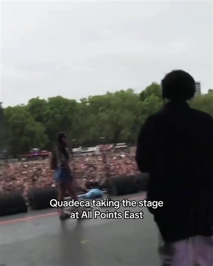 Quadeca taking the stage at All Points East — live London 2024