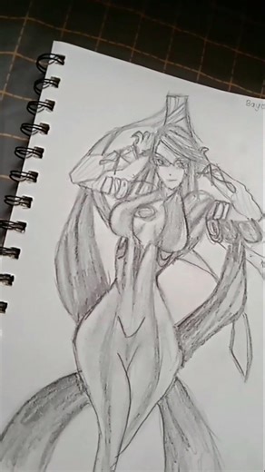 Bayonetta sketch ✨#bayonetta #joy #shortvideo #fypシ゚viral
