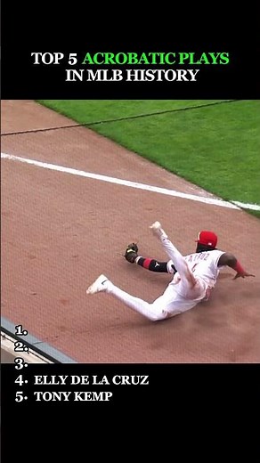 Top 5 Most Acrobatic Plays in MLB History - Part 2 #mlb #baseball