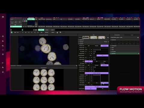 Resolume Plugin: FLOW MOTION