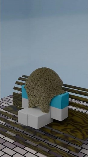 Almost DROWNED in Sand! 🤯🌪️ Roblox Satisfying Physics Test #roblox #blendergameengine #animation