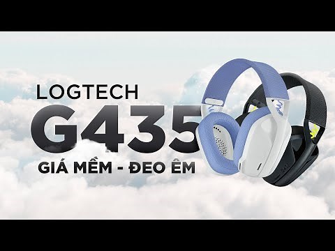 Tai nghe gaming không dây RẺ NHẤT của Logitech có gì hay? Đánh giá LOGITECH G435