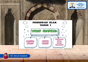 Pendidikan Islam Tahun 1: Ibadat - Wudhu Sempurna - Cikgu Fadli Online