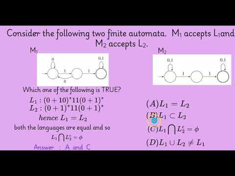 GATE CSE 27 - GATE PYQ on decidability