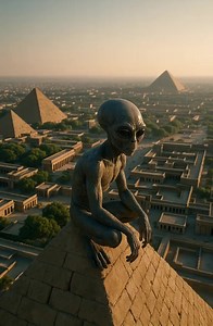 21K views · 340 reactions | Alien on top of the pyramid #pyramid #aliens #fyp #fypシ゚ #reel #reels #trend #Amazing #viral #virals #trendingreel Join group watch more: Mysterious Aliens & UFO Disclosure ✔ | Mysterious UFOs | Facebook