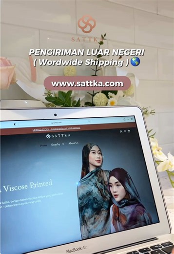 ✅Bisa Pengiriman Luar Negeri! semua Sahabat Sattka bisa dapetin harga ter Best Deal dan diskon 10% untuk new membership di website kita. Langsung ke website Sattka sekarang yaa, Happy Shopping!💖