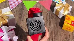 Mini Wacky Waving Inflatable Tube Guy with Blower - Funny Desktop Decoration Mini Inflatable Tube Man White Elephant Gift for Office Home Party Store- Green