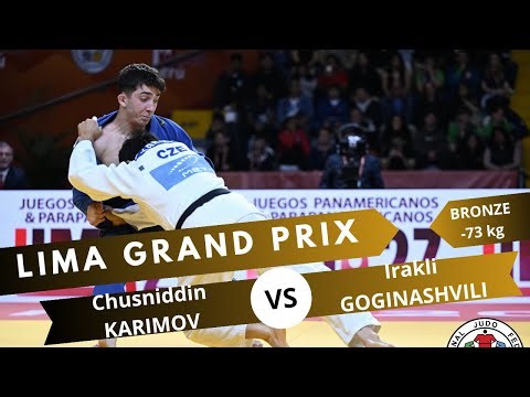 Chusniddin KARIMOV VS Irakli GOGINASHVILI Lima Grand Prix 2025 Bronze medal contest -73 kg