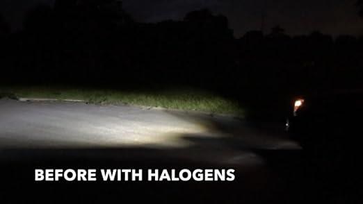 Halogen Fog Lights VS GXENOGO LED Fog Lights